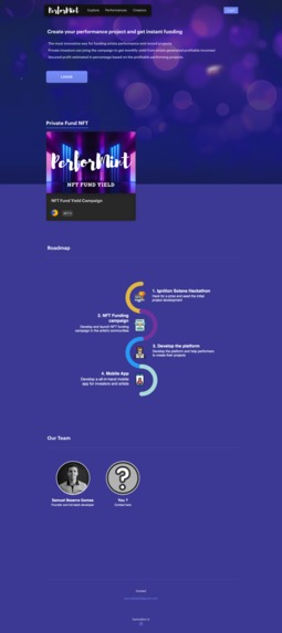 PerforMint – screenshot 3