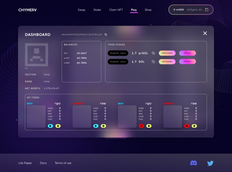 Validator Wars  -  Gamified liquid staking on Solana  – screenshot 8