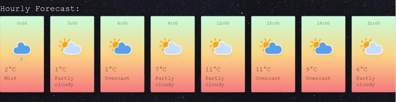 Weather App – screenshot 2
