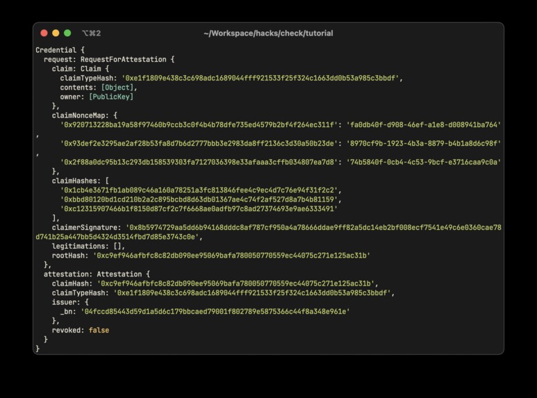 Check – screenshot 2