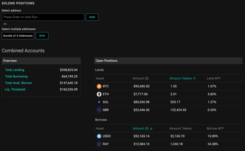 Merv - Institutional DeFi Reporting for Solana – screenshot 2