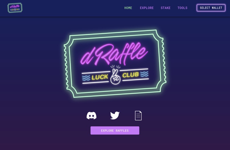 dRaffle Luck Club – screenshot 1