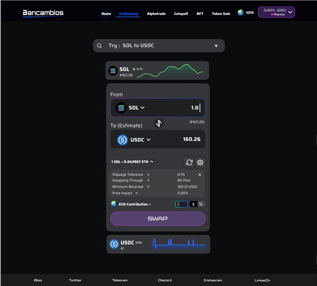 Bancambios DeFi – screenshot 4