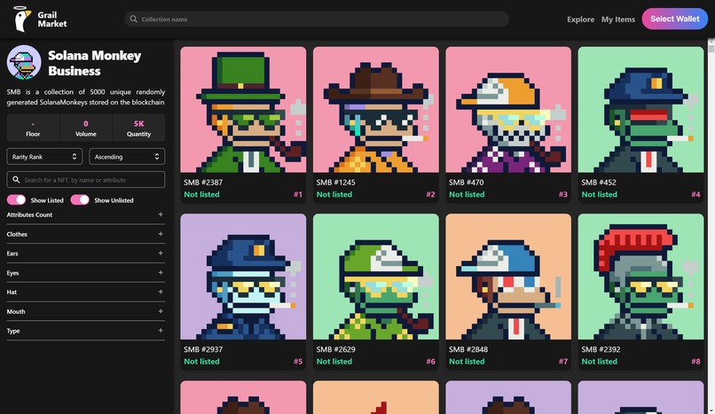 Grail Market – screenshot 2