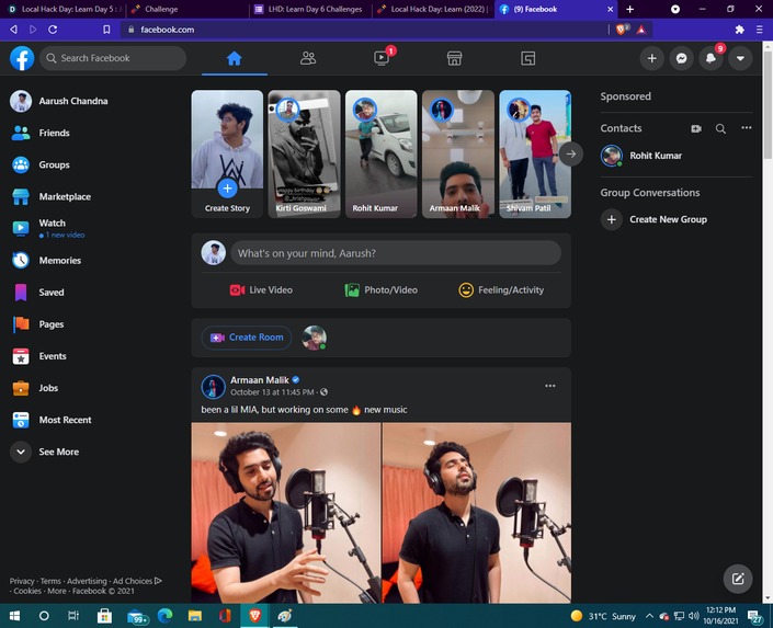 Learning Social Media APIs – screenshot 1