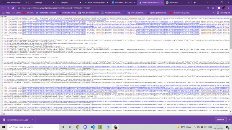 Social Media Api Project  – screenshot 1