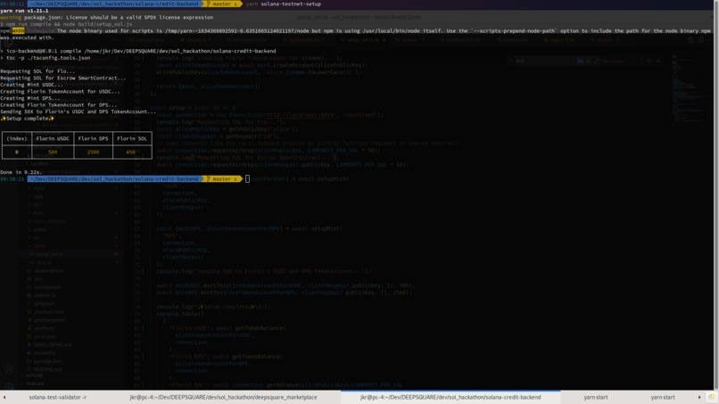 DeepSquare Portal – screenshot 1