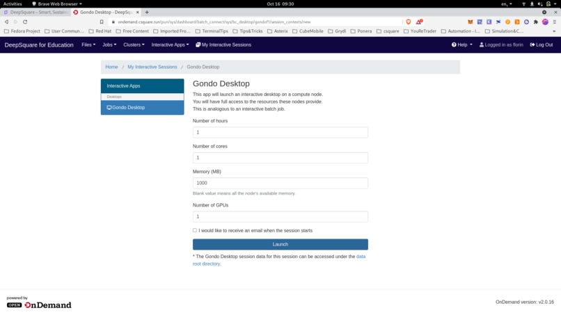 DeepSquare Portal – screenshot 8