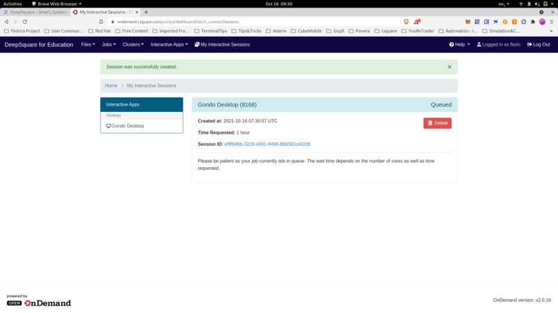 DeepSquare Portal – screenshot 9