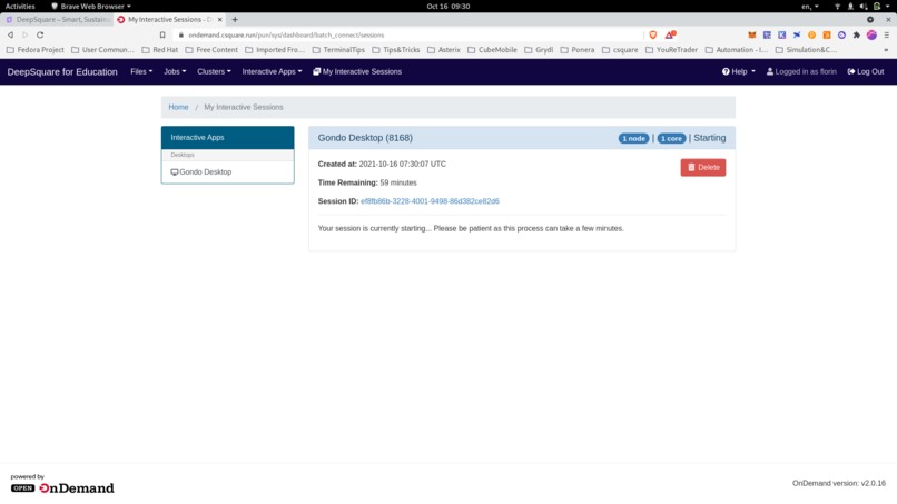 DeepSquare Portal – screenshot 10