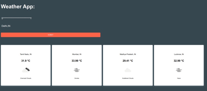 Weather App – screenshot 2