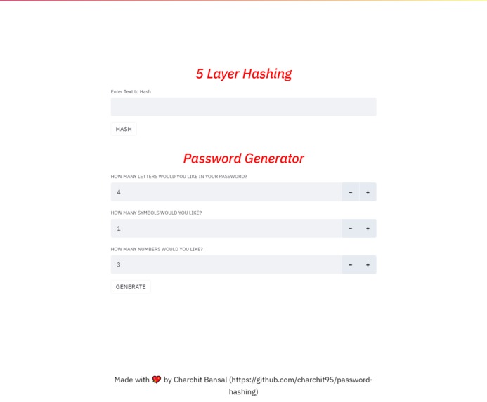 5 Layer Hashing – screenshot 1