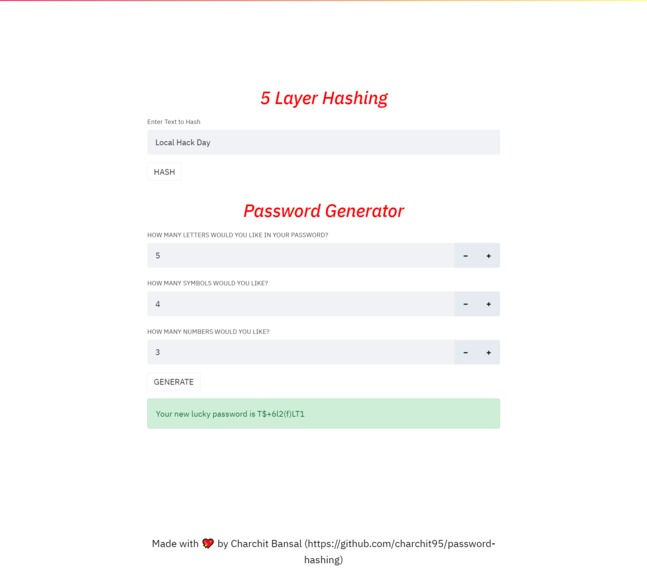 5 Layer Hashing – screenshot 3