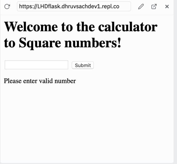 square calculator – screenshot 1