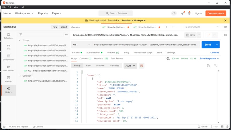 Recent Followers – screenshot 1