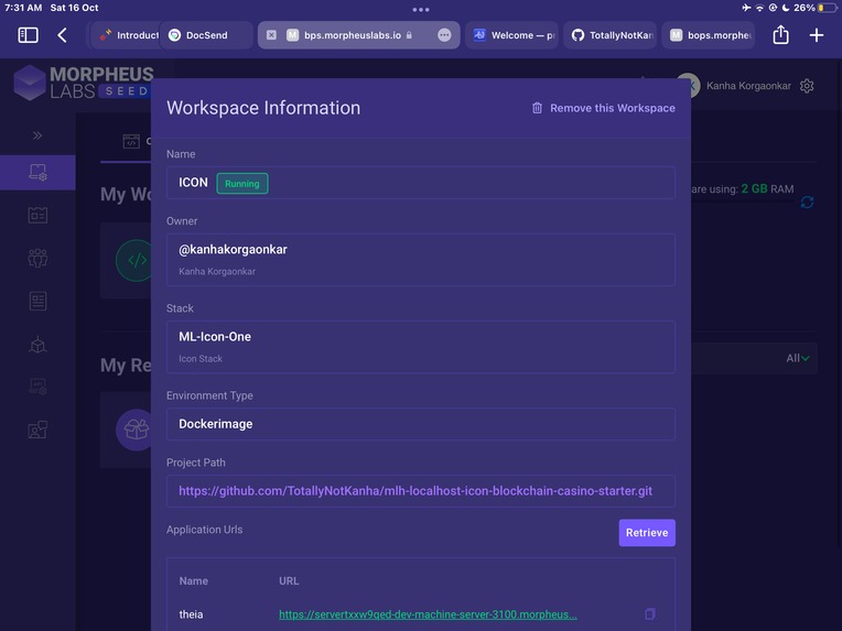 Blockchain Casino – screenshot 1