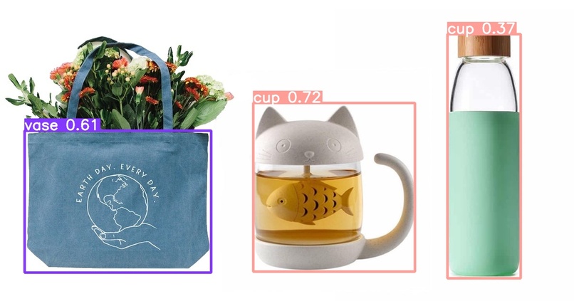 E-commerce product detection & metrics for green warehousing – screenshot 1