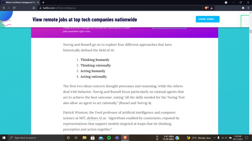 Learn about Artificial Intelligence – screenshot 2