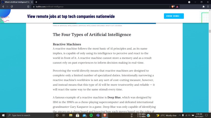 Learn about Artificial Intelligence – screenshot 4