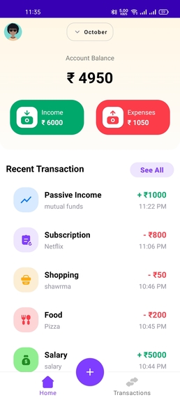 MoneyX – screenshot 1