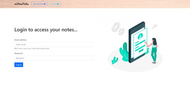onVoiceNotes – screenshot 4