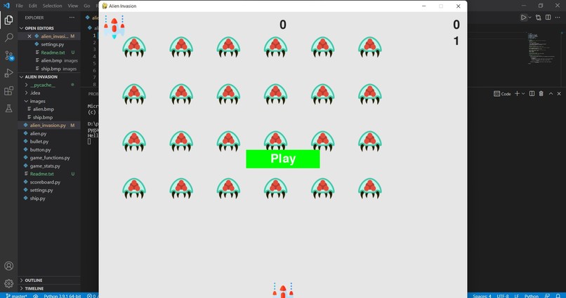 Alien Invasion Game – screenshot 2