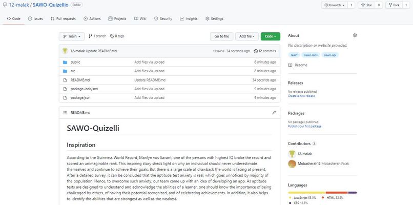SAWO-Quizellio – screenshot 4