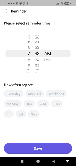 Fitness Buddy – screenshot 1