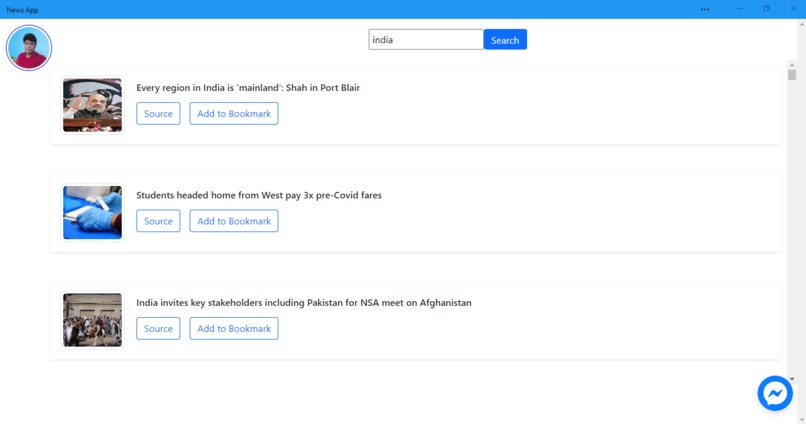 News App – screenshot 5