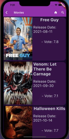 Movieblizz – screenshot 1