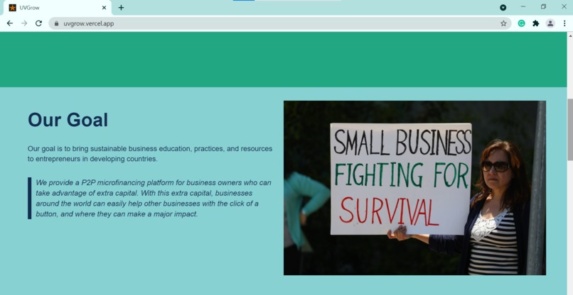 UVGrow – screenshot 2