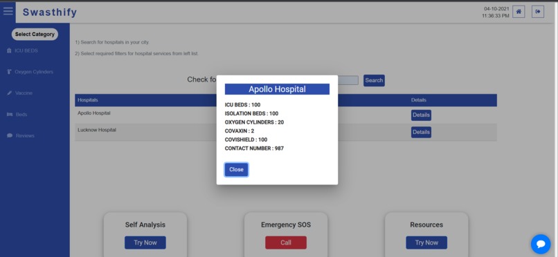 Swasthify – screenshot 3