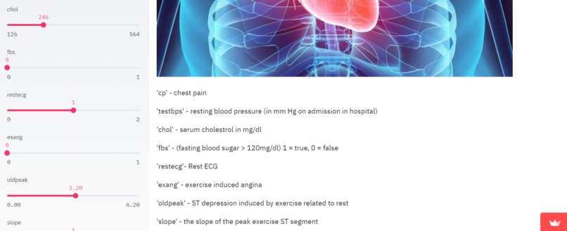 Heart Disease Predictor – screenshot 2