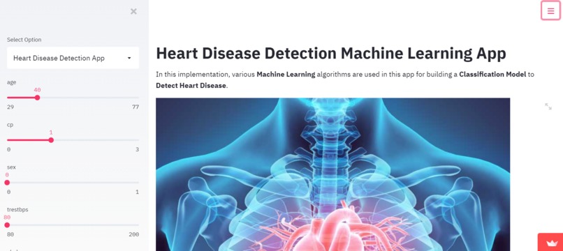 Heart Disease Predictor – screenshot 1