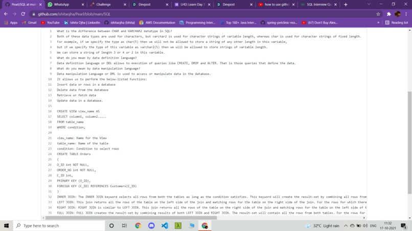 Learning More About SQL – screenshot 1