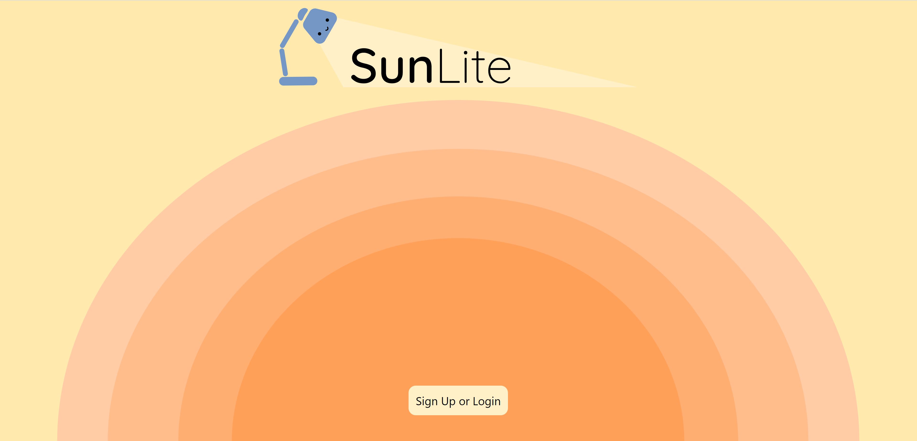 SunLite Sunrise Lamp Devpost