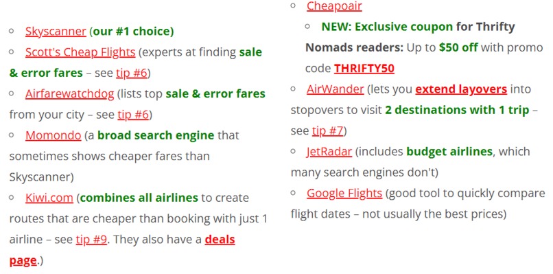 Flight Booking Hacks – screenshot 9