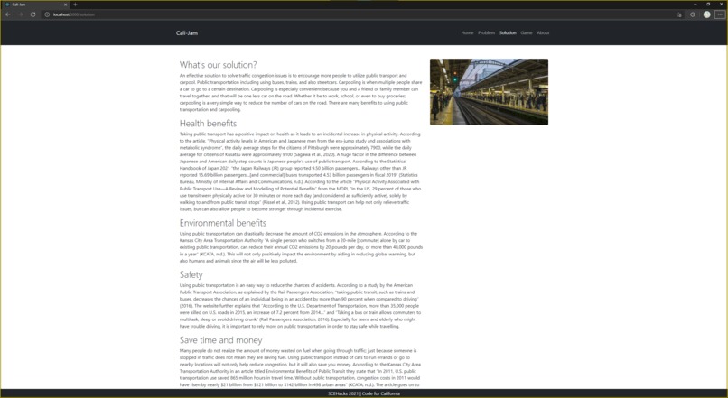 Cali-Jam – screenshot 1