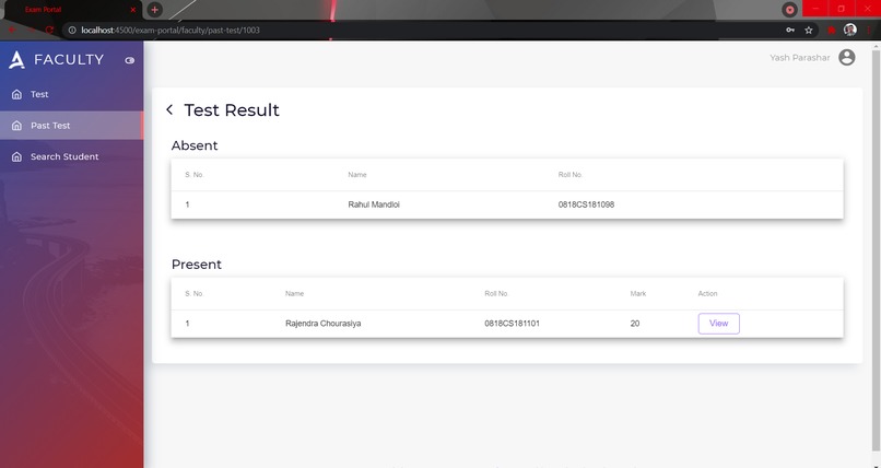 Virtual Exams – screenshot 5