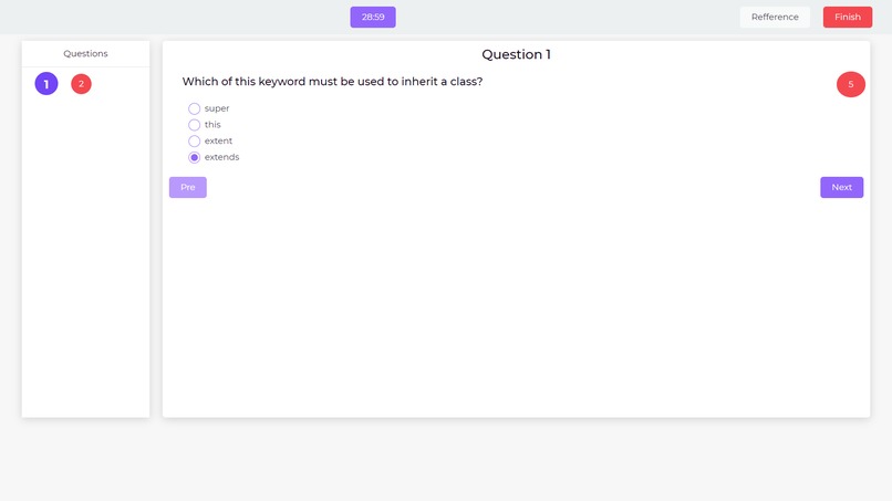 Virtual Exams – screenshot 9