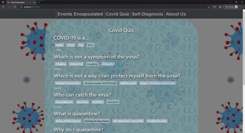 Events Encapsulated – screenshot 2