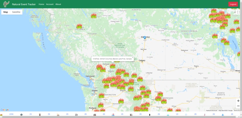 Natural Event Tracker – screenshot 4
