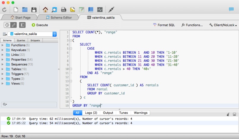 Structured Query Language – screenshot 2
