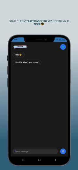 Vizhi, An AI Assistant – screenshot 1
