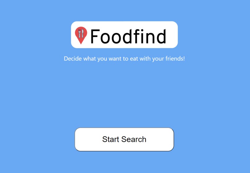 FoodFind – screenshot 1