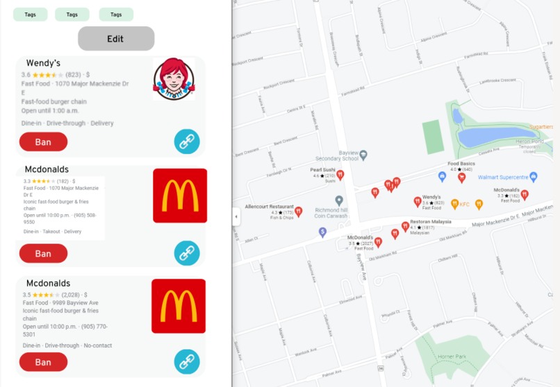 FoodFind – screenshot 3