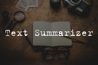 Text Summarizer