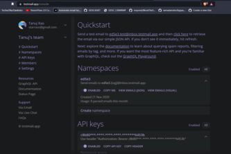 Learning how to work with email API's