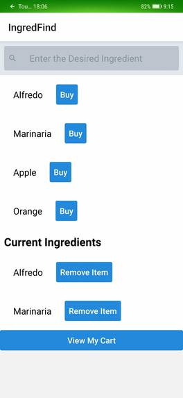 IngredFind – screenshot 3