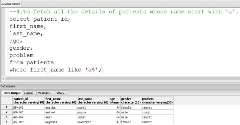 Learn SQL – screenshot 1